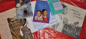 A sweet and inspirational note for the young girls receiving these awesome books!